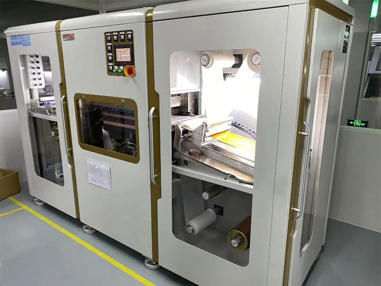 PICA Manufacturing Solutions R2R (Reel to Reel) processing, showcasing efficient high-volume production with tight tolerance control and ink printing for custom membrane switch products