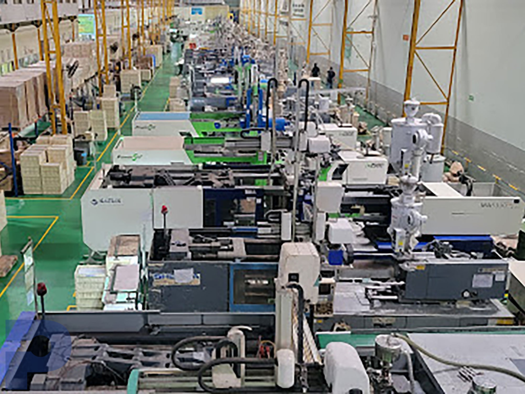 PICA Manufacturing Solutions injection molding, showcasing the production of intricate components for automotive, electronics, and medical applications, ensuring durability and precision in parts like enclosures and connectors.