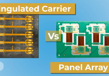 Images of a Singulated Carrier and Panel Array