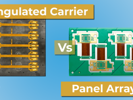 Images of a Singulated Carrier and Panel Array