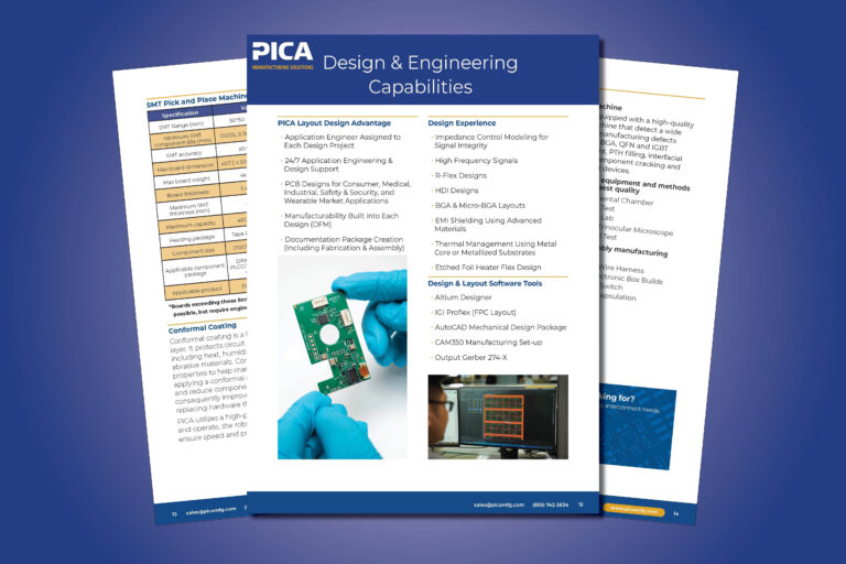 Download PCB Design & Engineering Capabilities | PICA