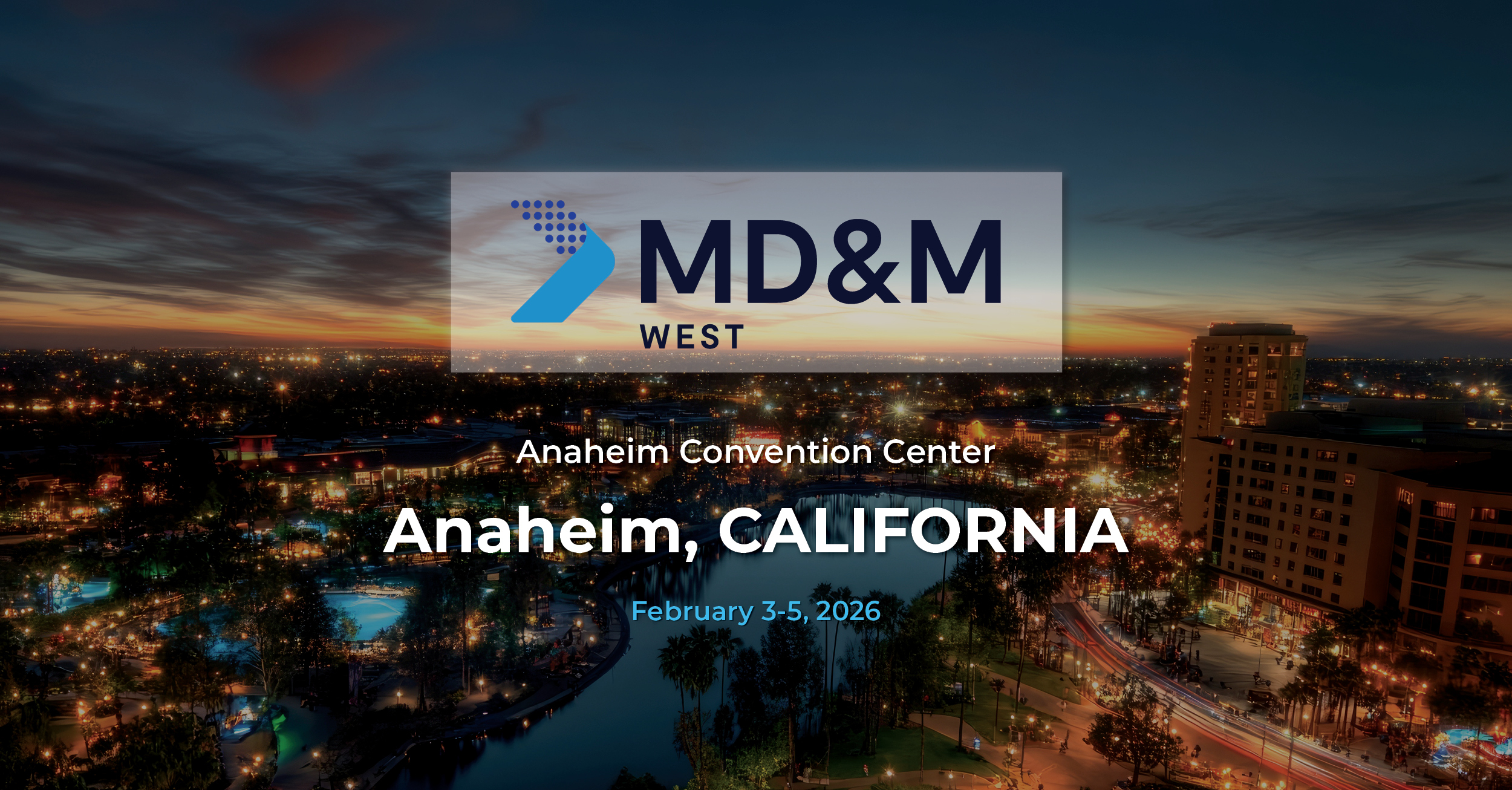 California night time landscape image