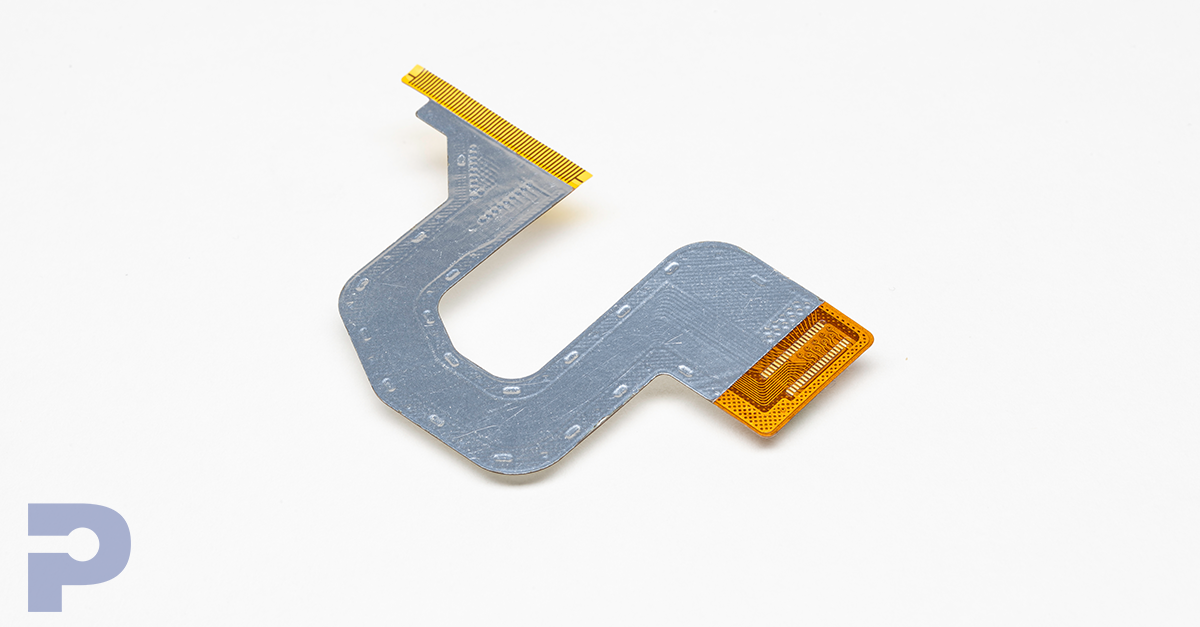 Small piece of S shape polyimide Flex with EMI shielding