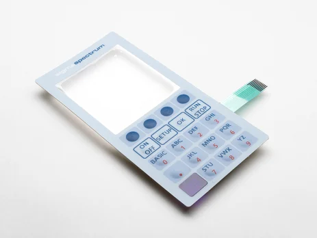 Membrane switch screen for a medical device