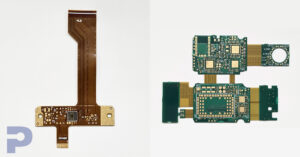 Flexible and rigid-flex printed circuit boards used in advanced electronics manufacturing.