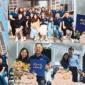 Collage of retiring PICA employee