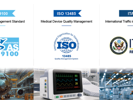 Three different certifications with images
