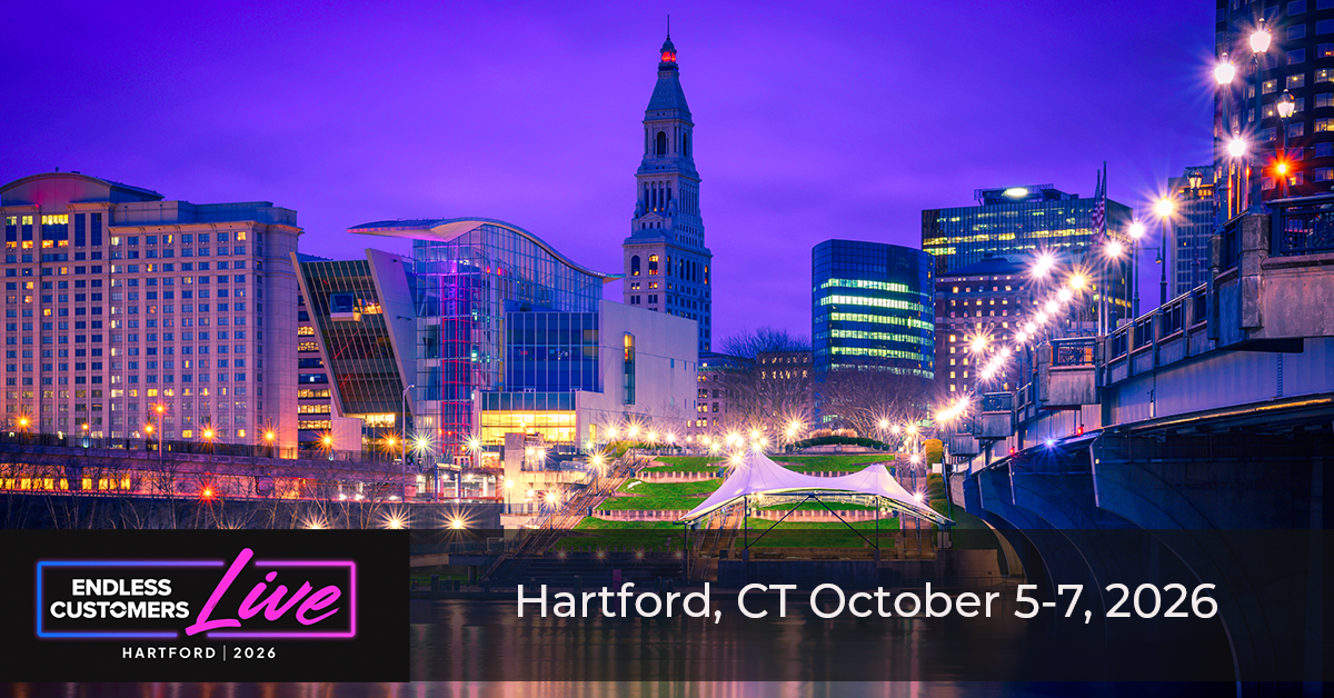 Hartford, CT at night.